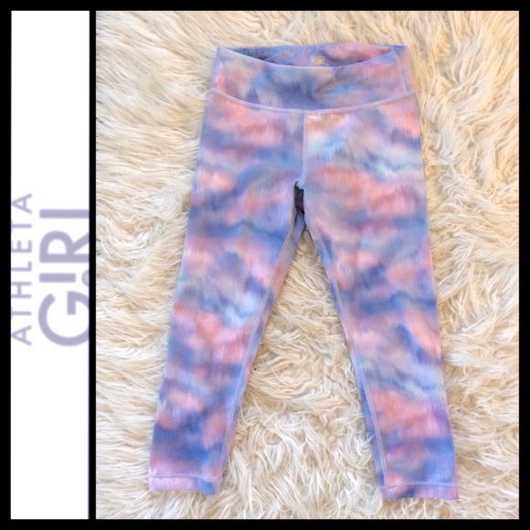 Athleta Girl Printed Chit Chat Capri Legging - Picture 3 of 7